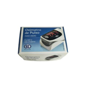 Oxímetro de Pulso Portátil Monitor de Dedo – Cinza BIC