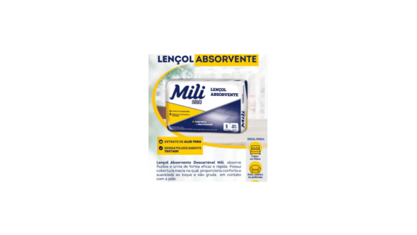 Lençol Absorvente Descartável Mili Vita Care Adulto - Image 3