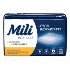 Lençol Absorvente Descartável Mili Vita Care Adulto