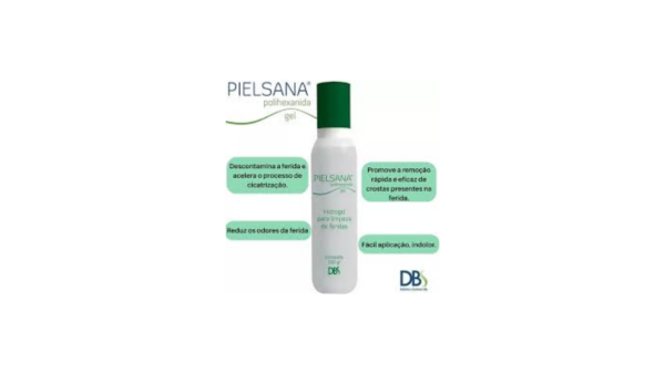 Gel Pielsana Hidrogel Para Limpeza De Feridas PHMB 100gr - Image 3